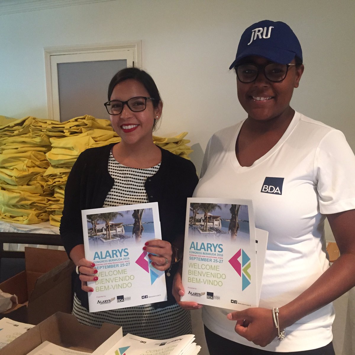 ALARYSBermuda's tweet photo. Programmes &amp; agendas have arrived: now available from our registration team #alarysbermuda16 @PrincessBermuda https://t.co/otMeAgv9f0