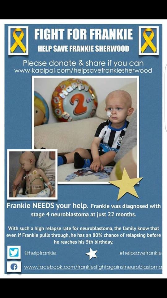 WhitleyWarriors's tweet photo. Warriors are next at home next Sunday, 2nd October against Billingham Stars - and we'll be raising money for @HelpFrankie! #coyw https://t.co/Wk4vx3gmt2