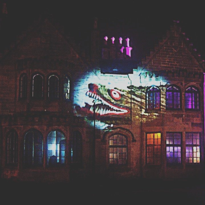 MillportLights's tweet photo. The Crocodile Rock Sings! #MillportFOL #scotland #IAD2016 #visitscotland https://t.co/x9qwWOWONG