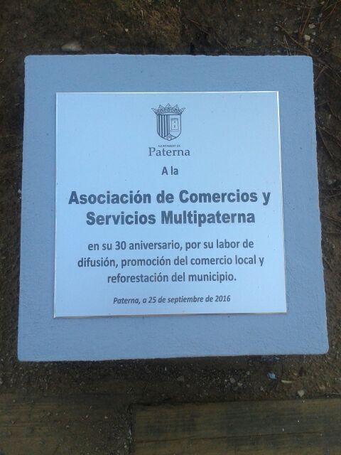 30 aniversario <a href="/MULTIPATERNA/">MULTIPATERNA</a> 
Reconocimiento a su labor educativa con el  medioambiente