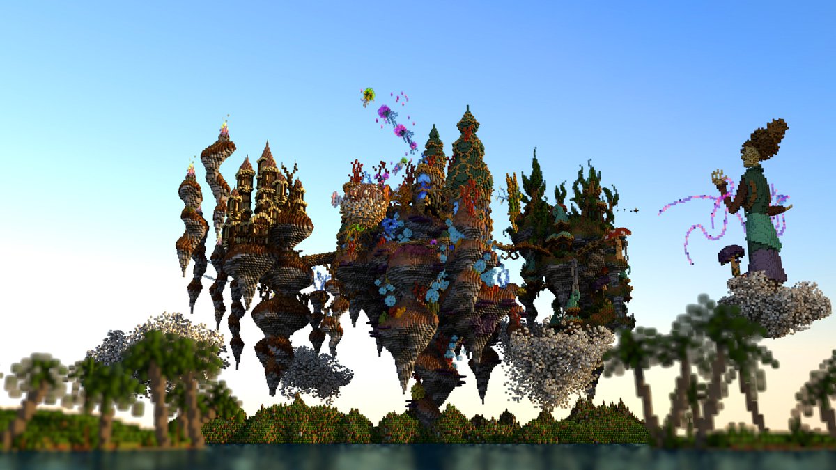 Iskillia's tweet image. Render! 2 #Selakyn by @LanguageCraft 
PMC: planetminecraft.com/project/selaky… …
Website: selakyn.languagecraft.tv