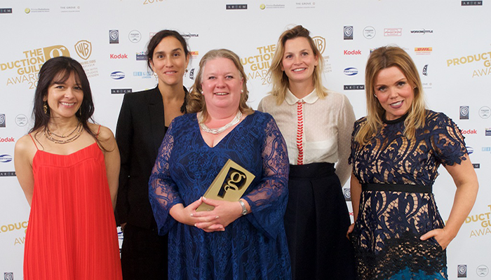 Congrats to Production Guild Inspiration Award winner #location manager Harriet Larwence #PGAawards