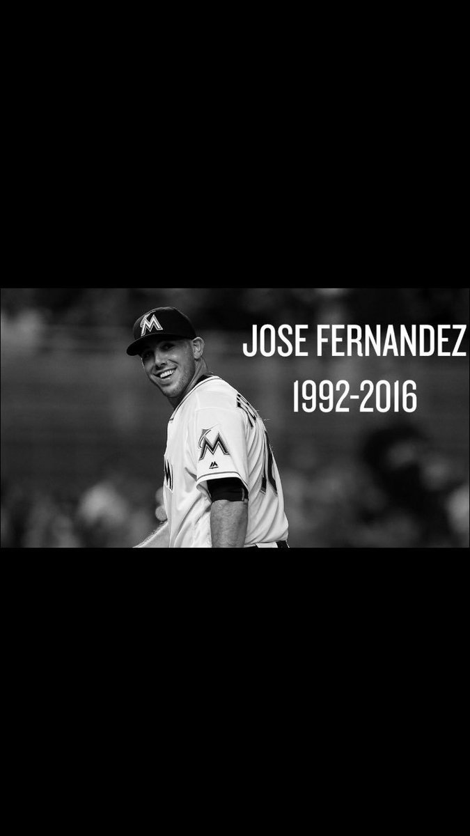Unbelievably saddened by the news this morning. Gone way too soon. Sending out prayers for Jose's family.