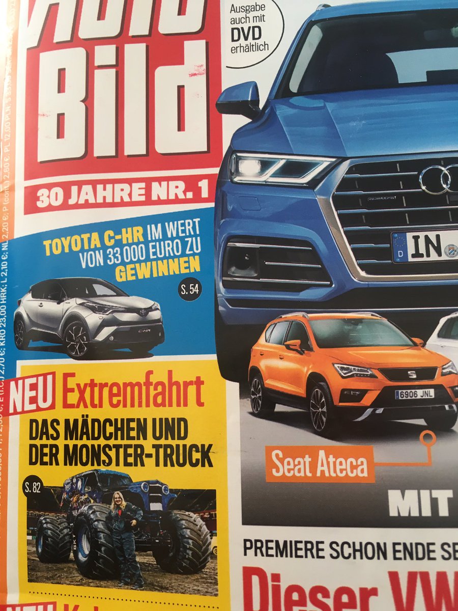 Wie es sich anfühlt ein 1500 PS starkes Monstertruck zu fahren, jetzt in der aktuellen <a href="/autobild/">AUTO BILD</a> nachlesen #ilovemyjob #adrenalinpur