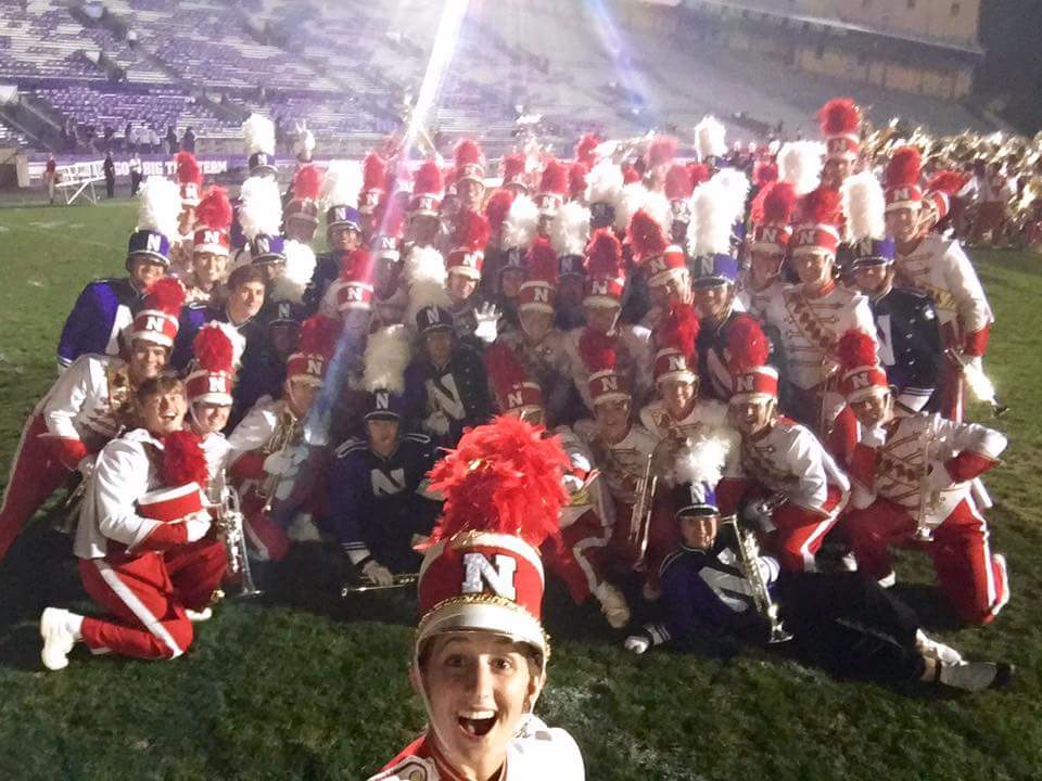 UNLTrumpets's tweet photo. Thanks @NUbands for the wonderful hospitality this weekend! We had a lot of great fun. #CMB2NW #B1GBands #trumpetselfie https://t.co/2md105CBu7
