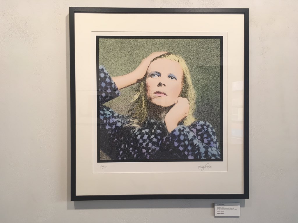 MirandaGavin's tweet image. HAND-COLOURED BOWIE: Join me @photofusionUK w/ Terry Pastor, the colourist Ziggy &amp;amp; Hunky Dory #bowie #brixton #photo