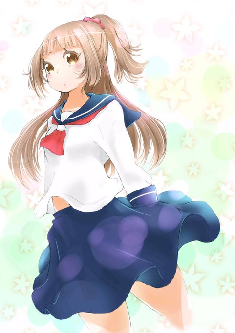 アニメ画像について ぜいたくハーフアップ イラスト 正面 アニメ画像について ぜいたくハーフアップ イラスト 正面