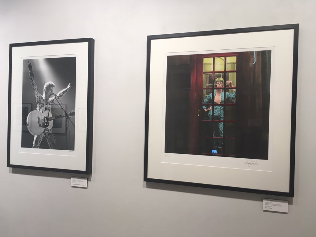 MirandaGavin's tweet image. HAND-COLOURED BOWIE: Join me @photofusionUK w/ Terry Pastor, the colourist Ziggy &amp;amp; Hunky Dory #bowie #brixton #photo