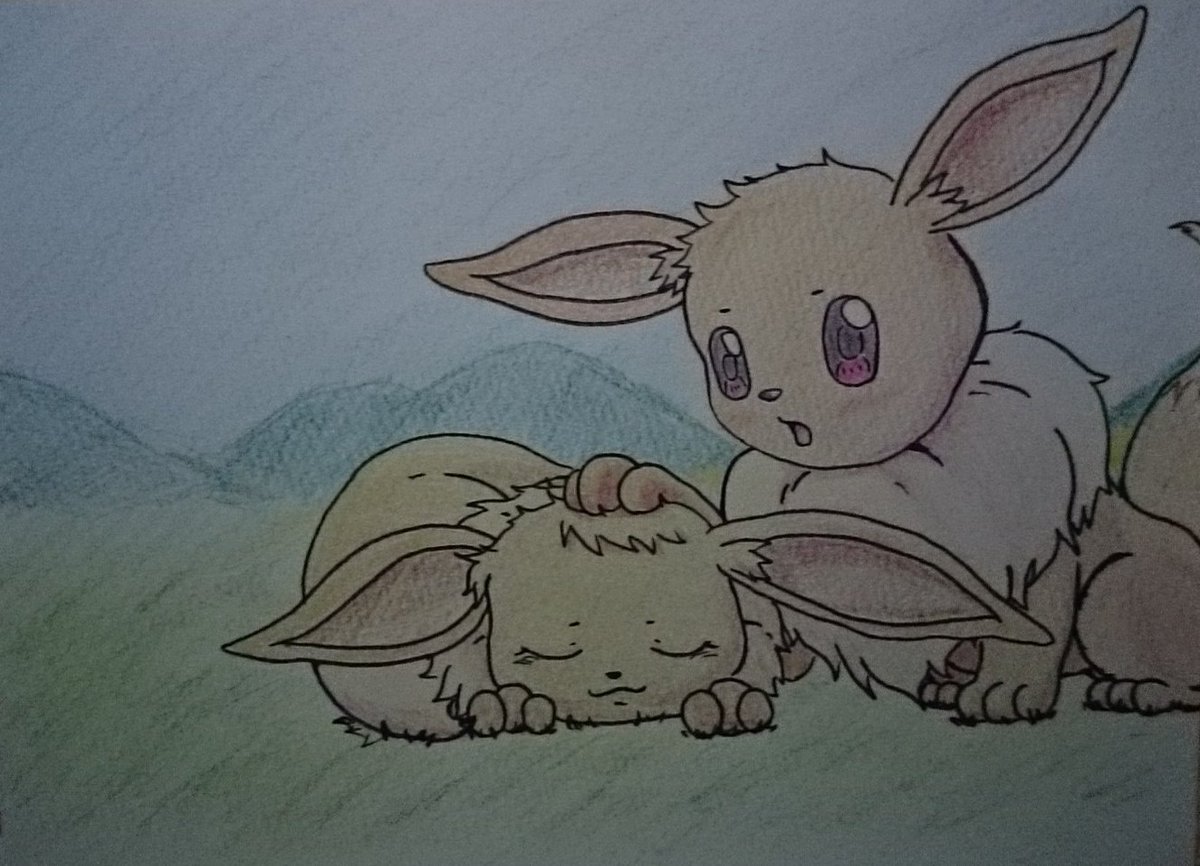vgD5WdCwFEA5yac's tweet photo. これがこうなってこうなってこうなりました( ´ �� ` )タグつけますm(*_ _)m
#イラスト基地  #ポケモン #絵描きさんと繋がりたい https://t.co/enR34bTvFp