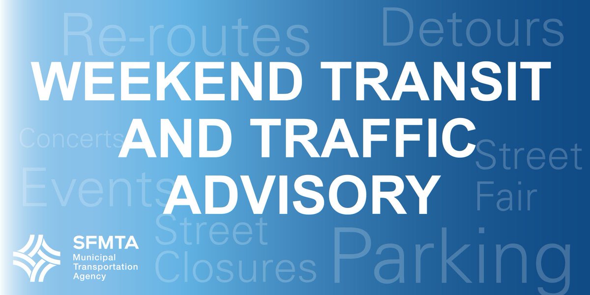 Here is the latest on today's events, affected routes, project updates, & upcoming events