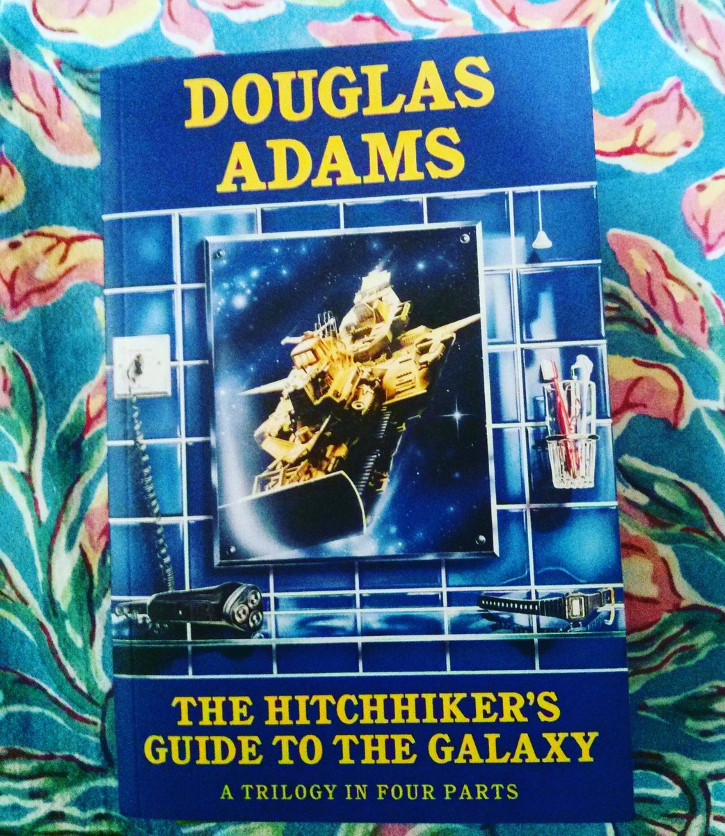 TheRealWordbred's tweet image. Don't we all love this gem?  
#Hitchhikersguidetogalaxy #douglasadams
#dontpanic #nowreading