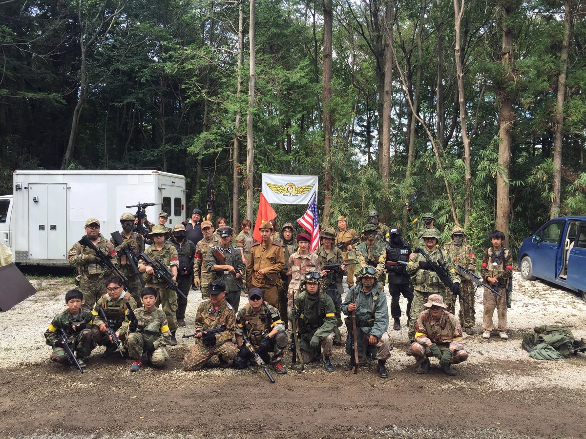 SqmeChqn's tweet image. サバゲー楽しかった！
コードセブン様今日ありがとうございました！お写真いただきます！
#サバゲー 
#codeseven