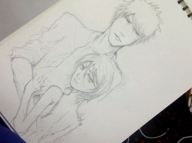 eye_rine's tweet photo. The sketch that I forgot to finished... #IchiRuki and still #WeAreIchiRuki https://t.co/4anWCwzUl9