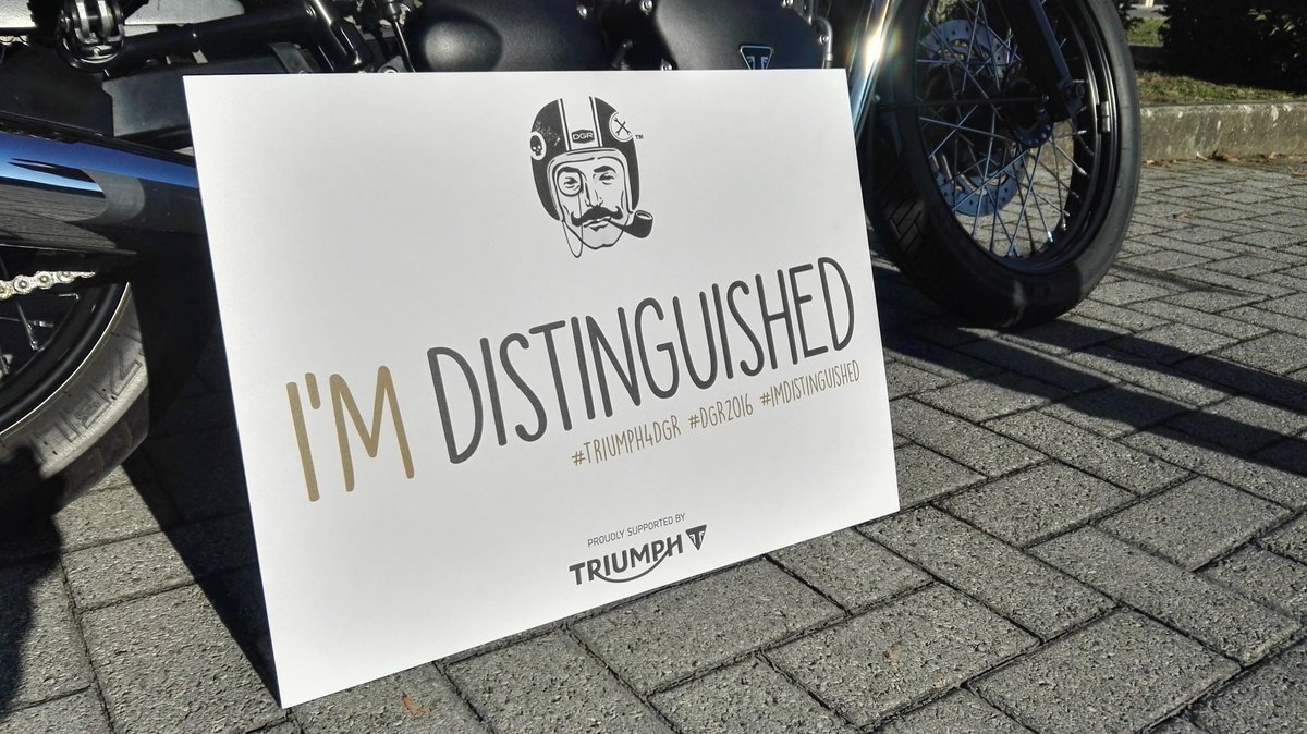 FabioDepetrillo's tweet photo. Lucca ride part 1 #DGR2016 #imdistinguished @TriumphMotorIT @Alosgroup https://t.co/R9wngyprF3