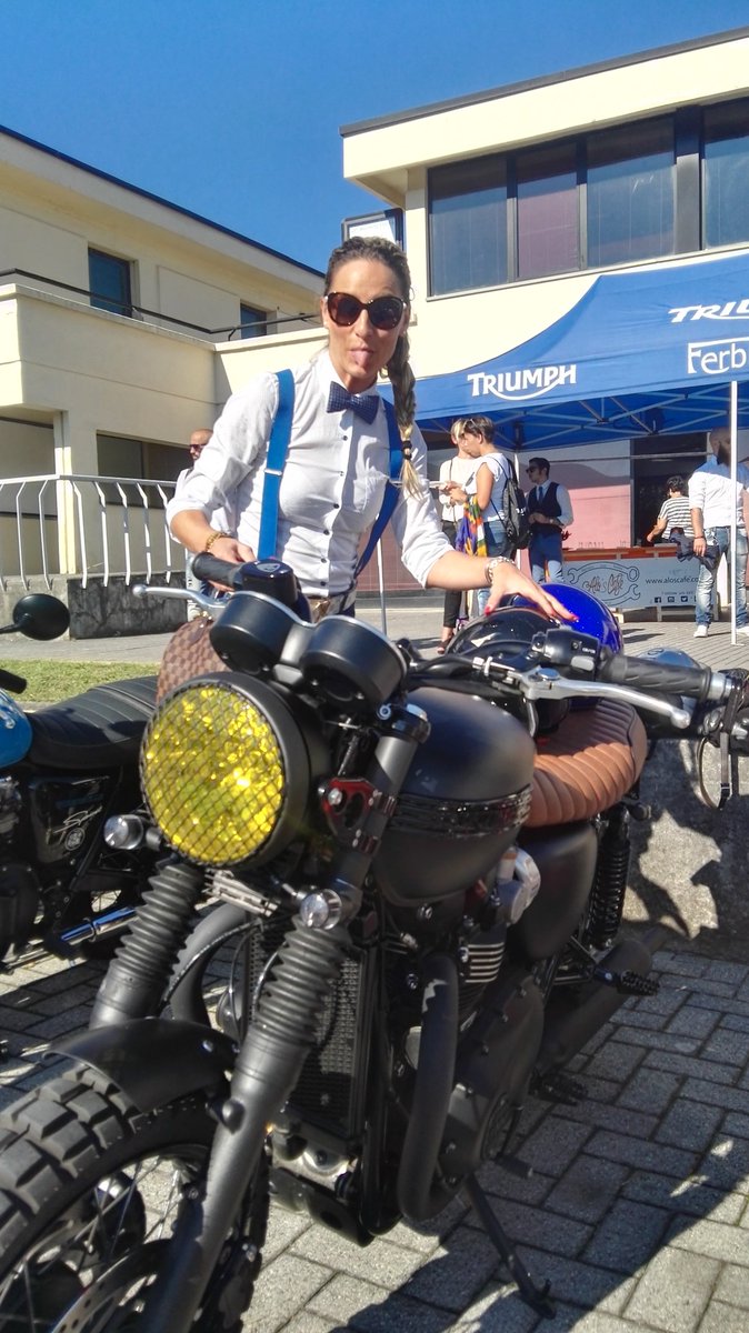 FabioDepetrillo's tweet photo. Lucca ride part 1 #DGR2016 #imdistinguished @TriumphMotorIT @Alosgroup https://t.co/R9wngyprF3