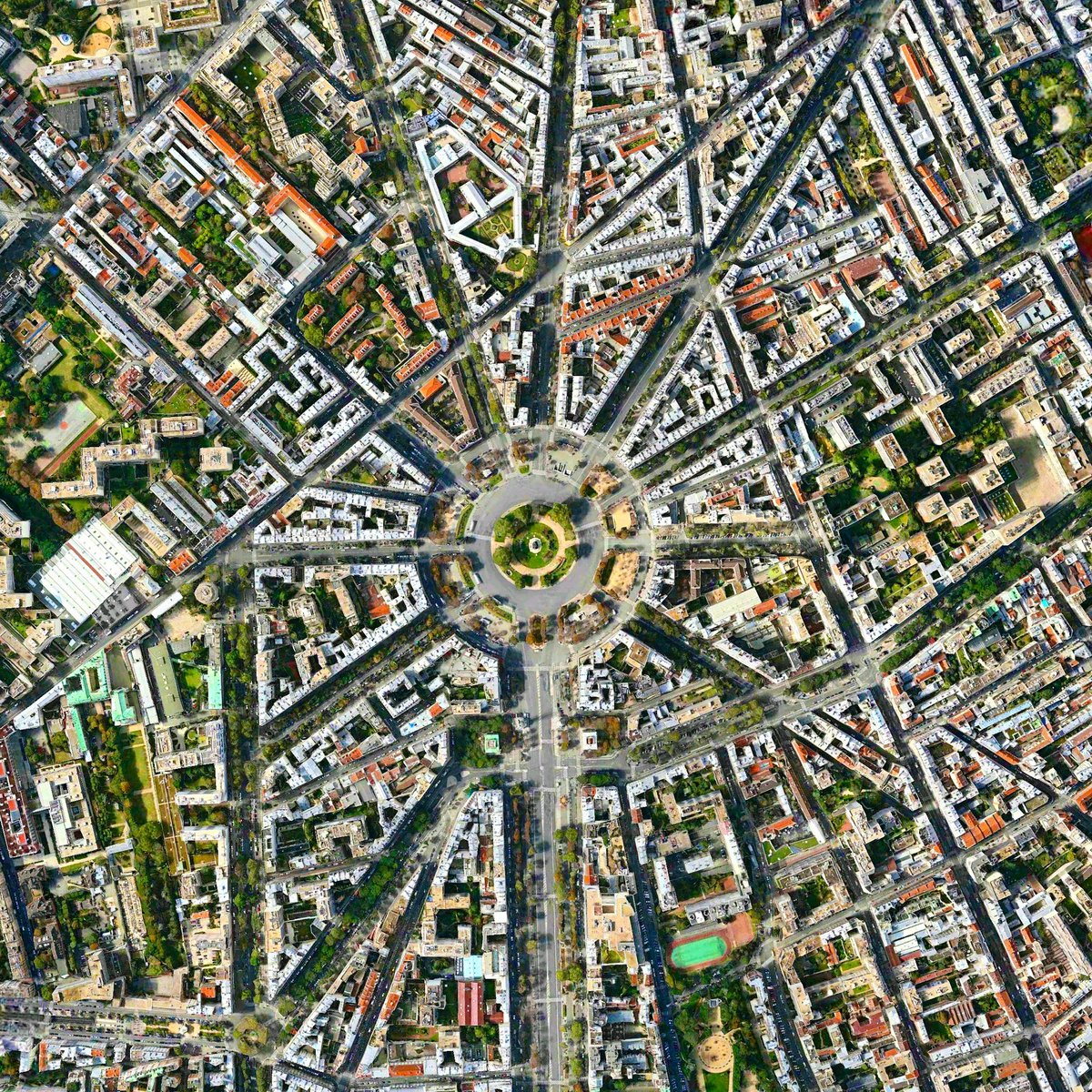 Urban plan Toulon France