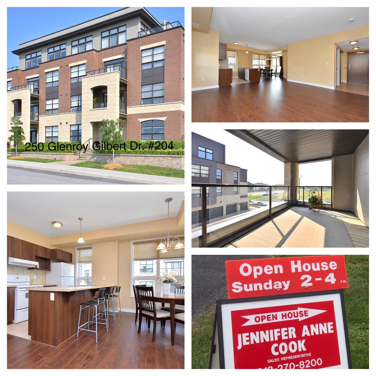 OPEN HOUSE Sept 25th 2-4pm. 250 Glenroy Gilbert Dr #204.  
2 bed,2 full bath unit,open living/dining & kitchen. #openhouseottawa