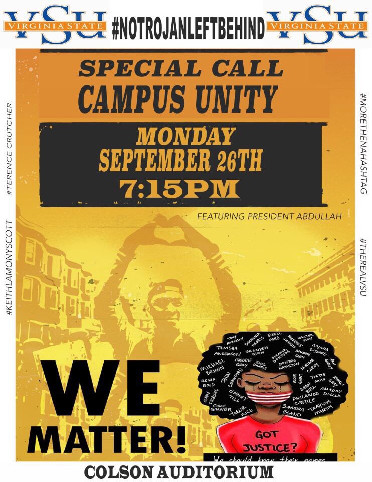 QueenAshalay's tweet image. #vsu #notrojanleftbehind  I don&apos;t know about y&apos;all but I&apos;m trying to assist a change ✊🏾💪🏾💯‼️ #campusunity