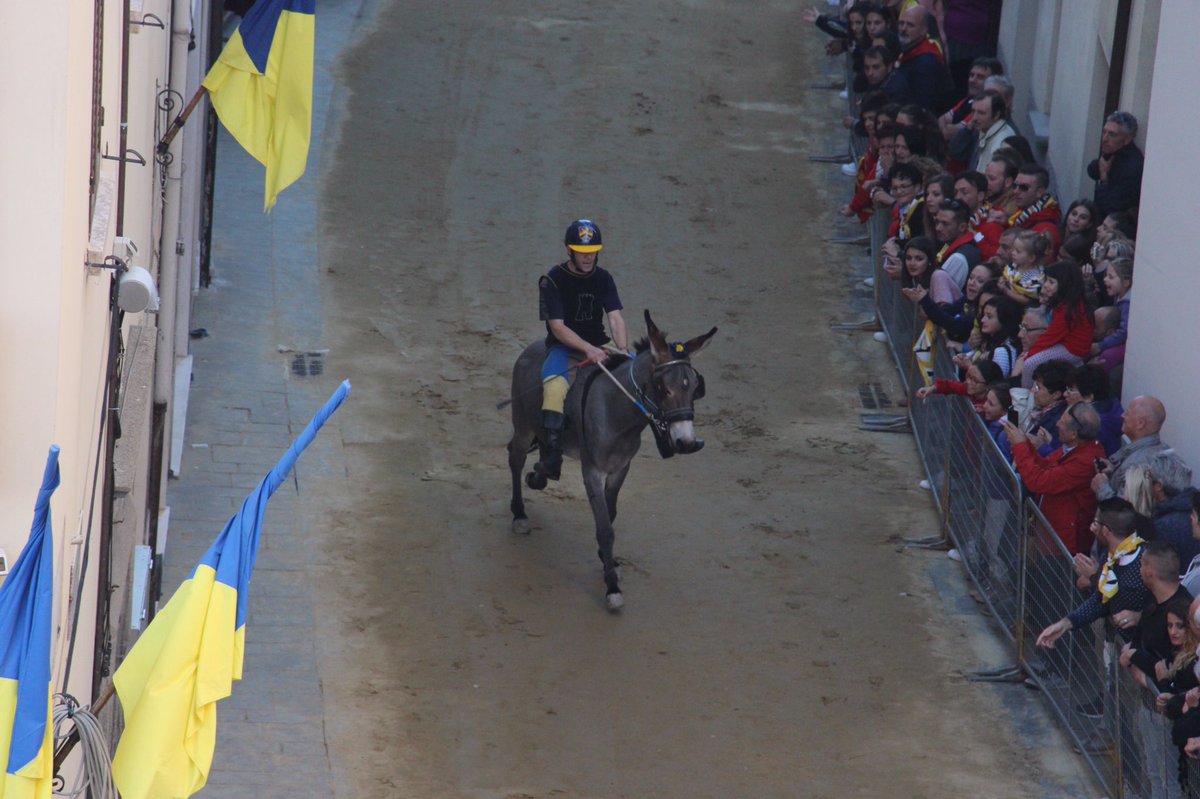 Atmosfera magica a #GualdoTadino per i #Giochideleporte. Complimenti a San Benedetto che ha vinto e a tutti i portaioli per lo spettacolo