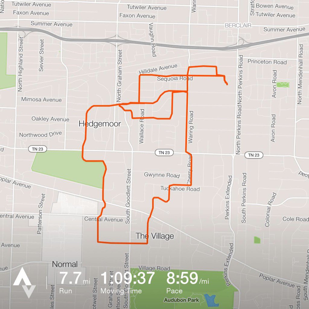 GenerOWLS's tweet image. Steady State 7 miler. Check out my run on Strava.
strava.com/activities/722…