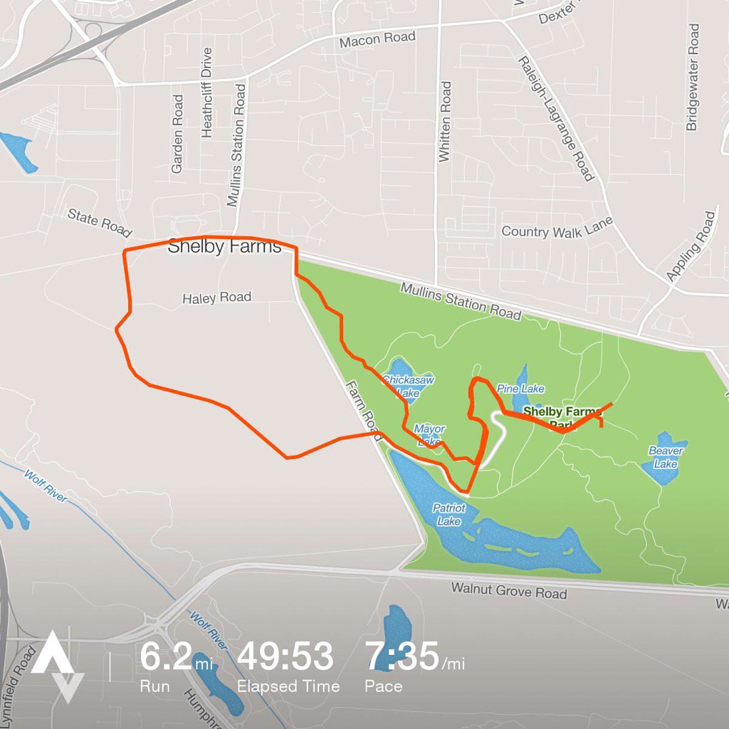 GenerOWLS's tweet image. RRS 10k. 'Bout 3 min too slow. Check out my run on Strava.
strava.com/activities/724…