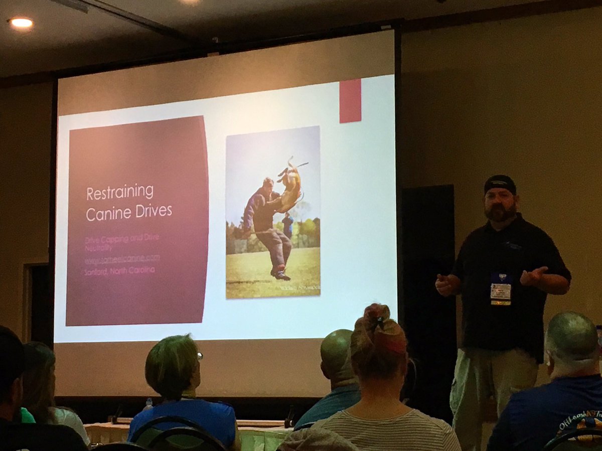 ConsciousK9's tweet photo. #IACP Conference 2016 #dogtrainers from around the #world sharing their #knowledge #experience with other #trainers in #Ontario #California https://t.co/9g62jvLq0i