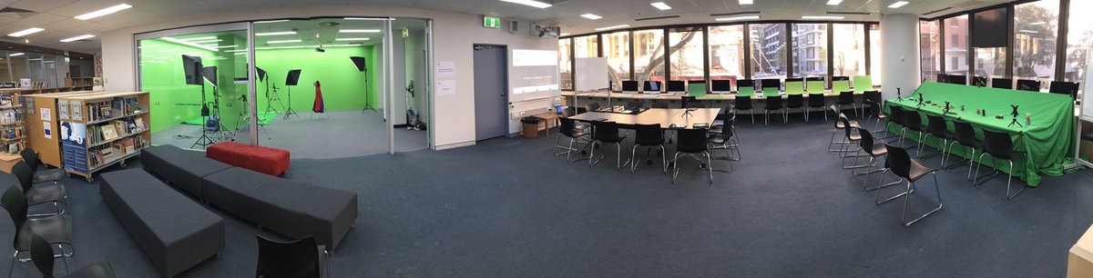 rolfek's tweet photo. OK! This is going to be some serious fun. Workshop setup for @sydlearnfest App smashing! Stay tuned!! @sacslibrary @SACSLearn https://t.co/GRVWnbMZEl