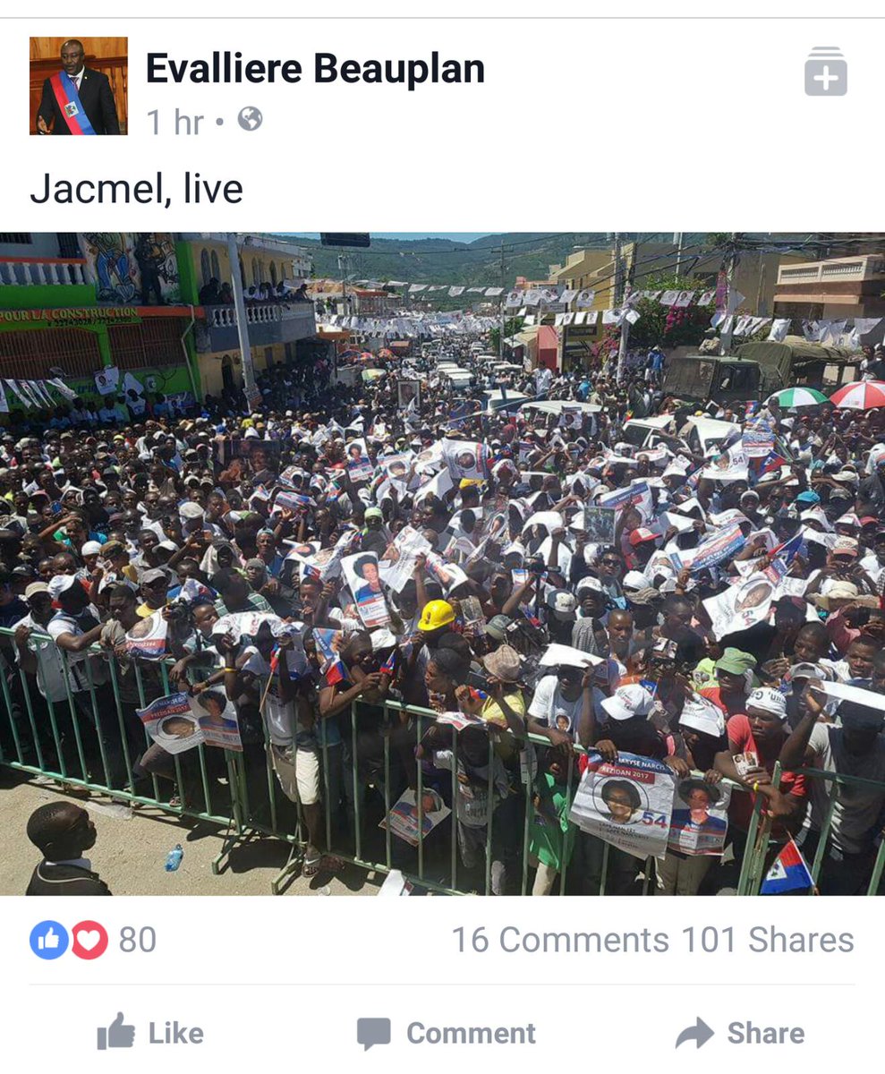 TwitJAKO's tweet photo. Titid ak Dr. Maryse nan Jacmel... Tout kandida yo se #FullMoun toupatou nan peyi a!!!! https://t.co/WIfDaE9AWn