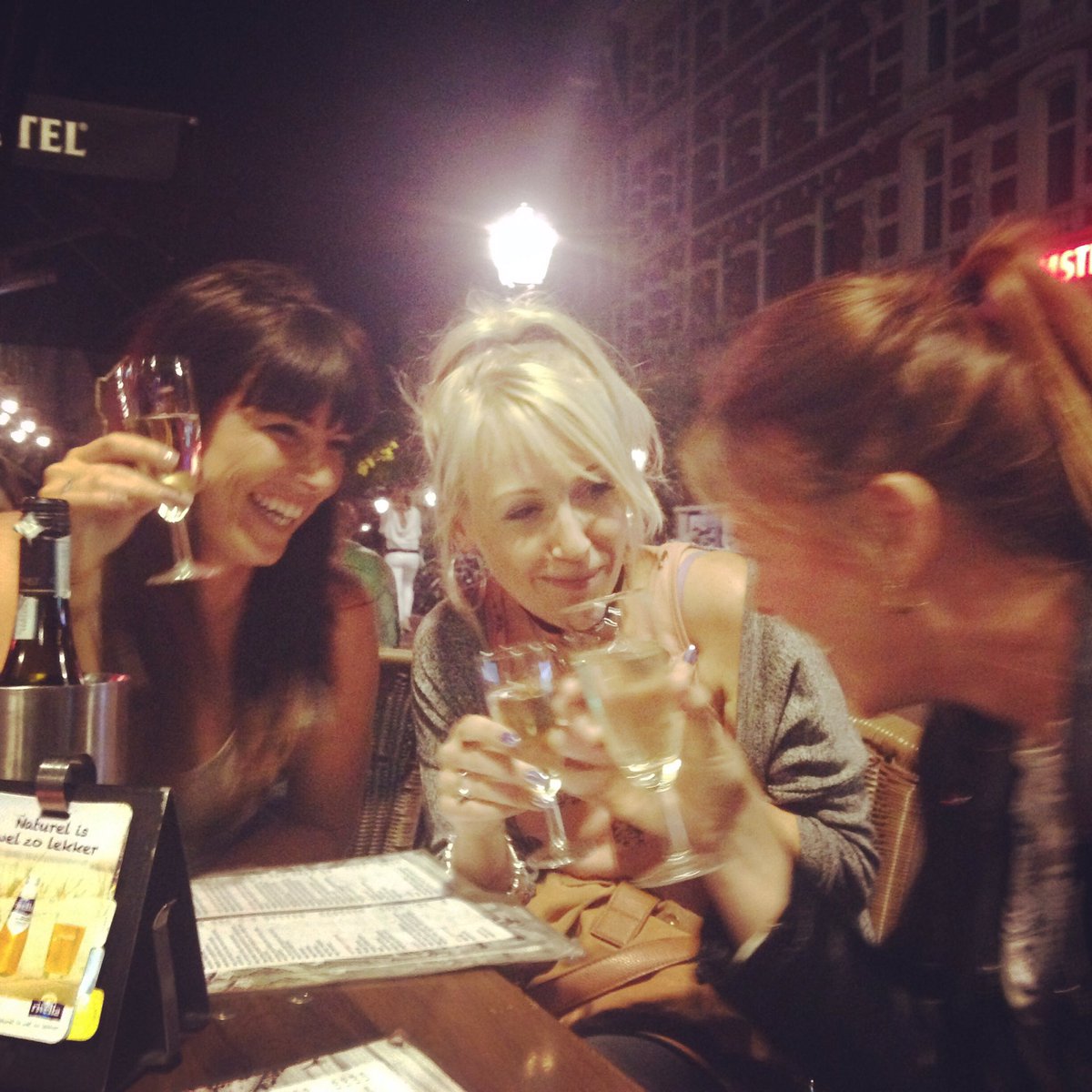 gemmadwan's tweet image. Had the best time in #Amsterdam 💋 #girls #prosecco #coffeshops #LaughFactory