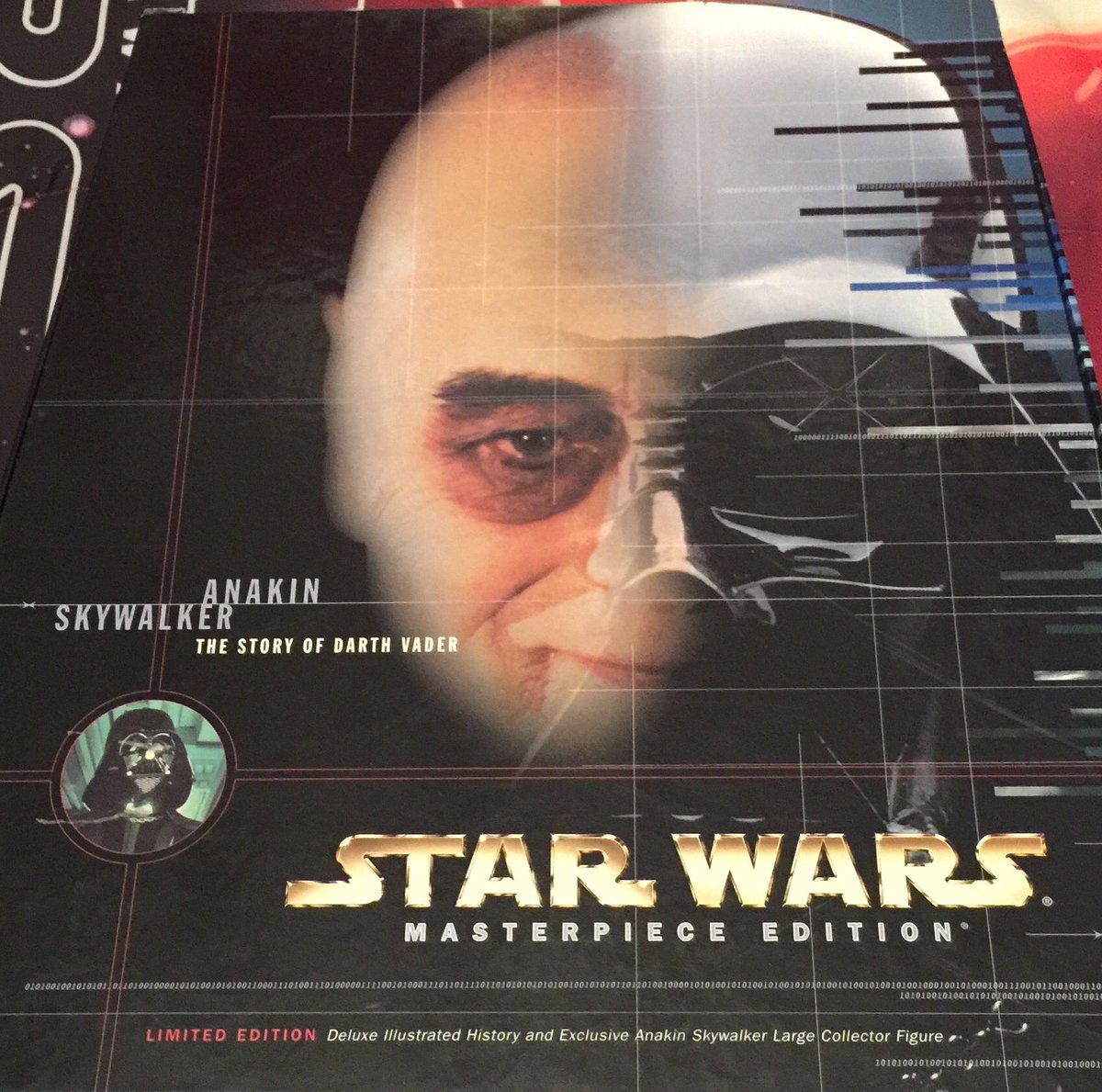 Plo_Kool's tweet photo. Review coming soon! #starwars #books #starwarsbooks #anakinskywalker #darthvader #thestoryofdarthvader #masterpieceedition #thechosenone https://t.co/2rwBx0c2PX