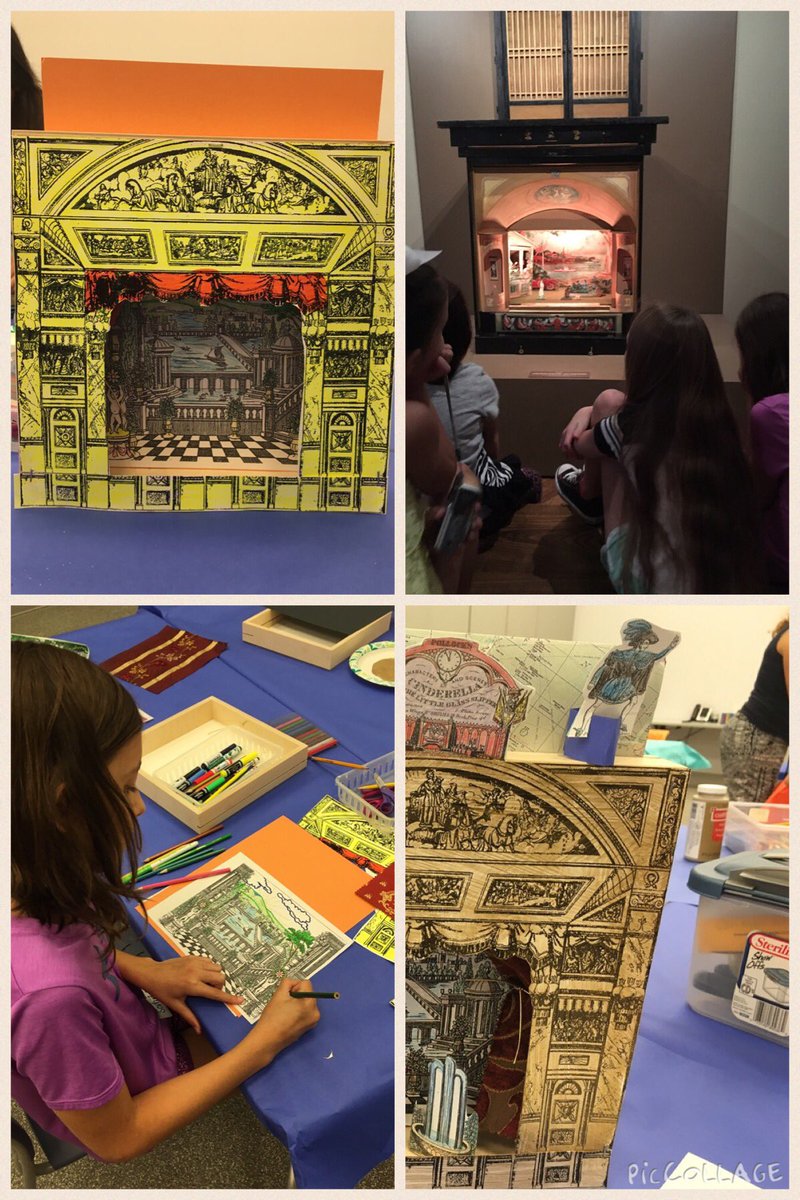 cbordelon's tweet photo. Learning about Ruloff Kip's toy theater @McNayArt #maker #whycreativity https://t.co/Cx8BNK1HyD