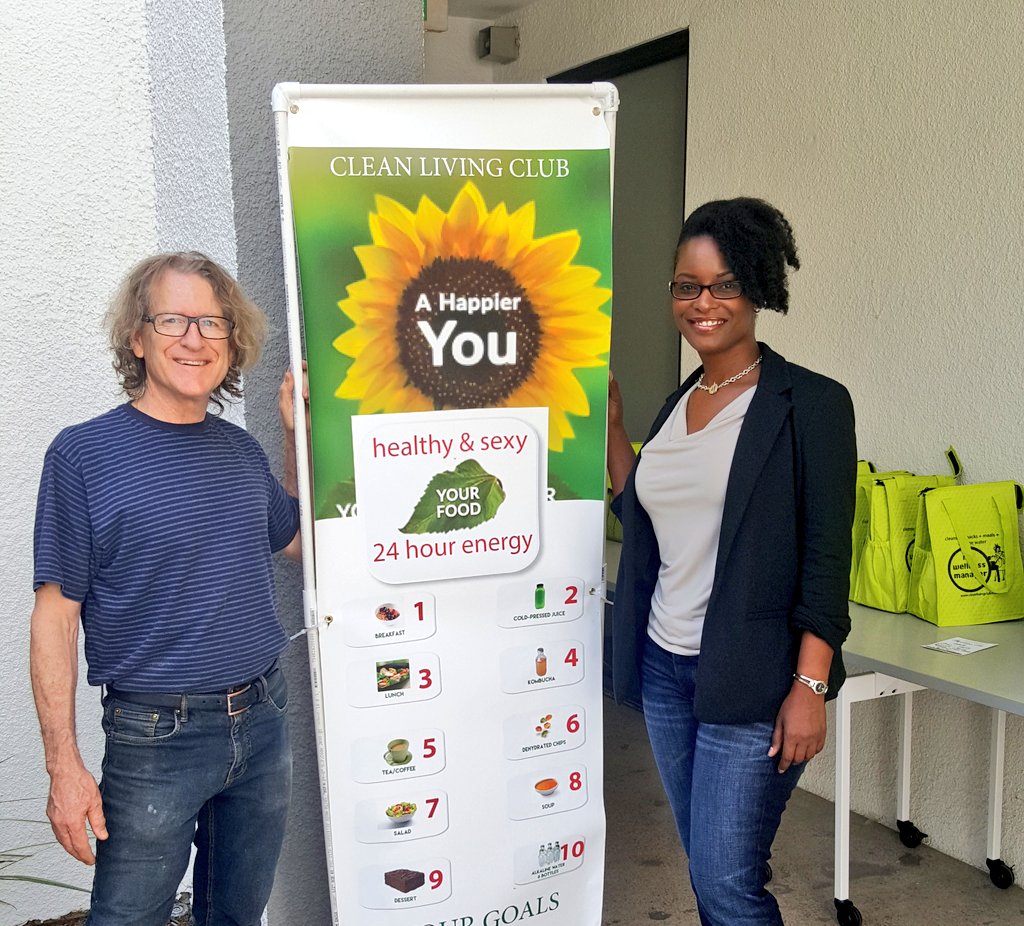 iNakisha's tweet photo. Agriculture Health and Nutrition Hackathon awesome lunch by Clean Living Club. #Hacks4health #vsolvit #usda #hub101LA https://t.co/K2SRyTG37S