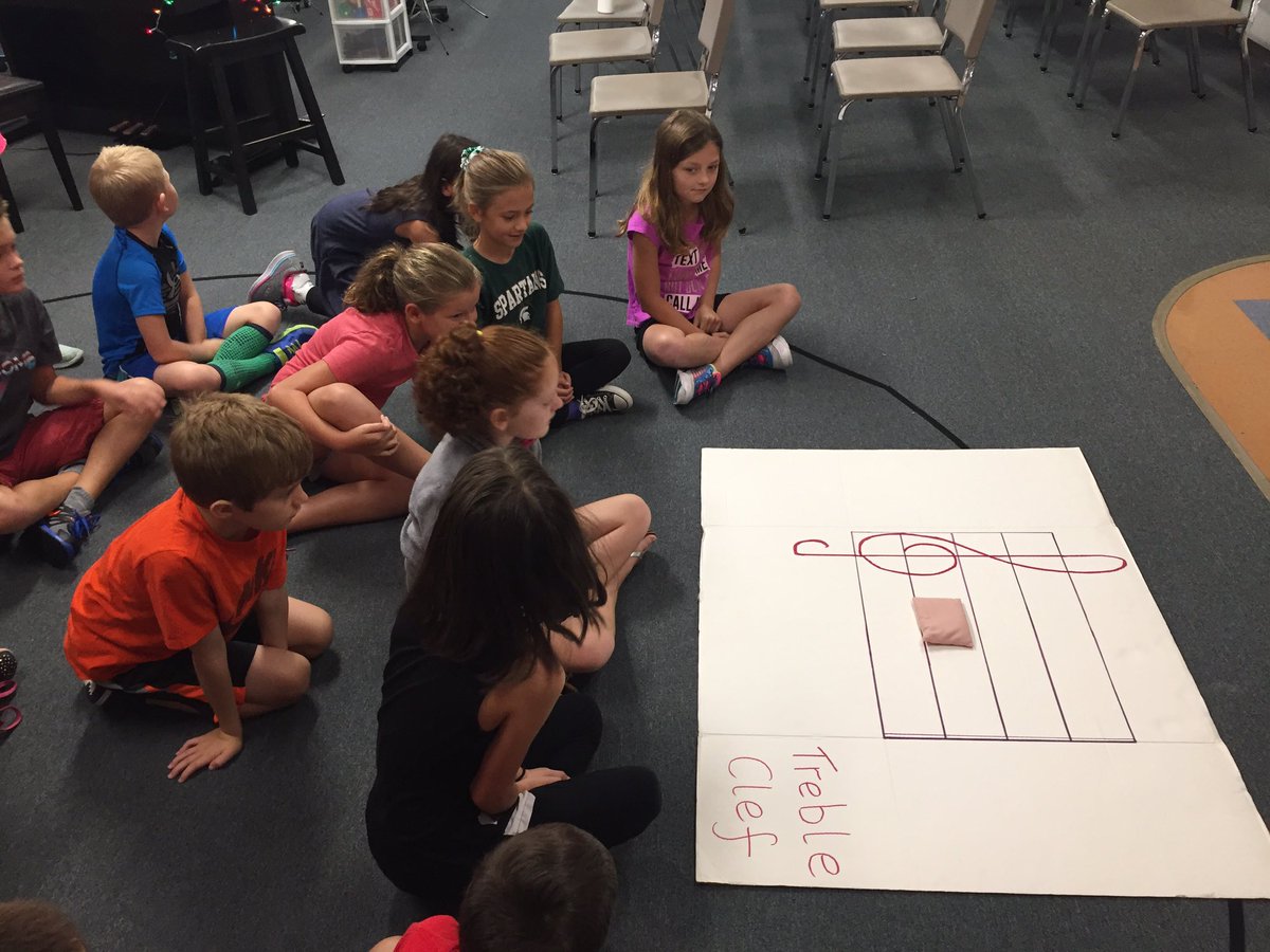 ColetteSeaver's tweet photo. A little competition between boys and girls while reviewing lines  and spaces of the music staff. #sayrestrong https://t.co/amqzLwGzPv