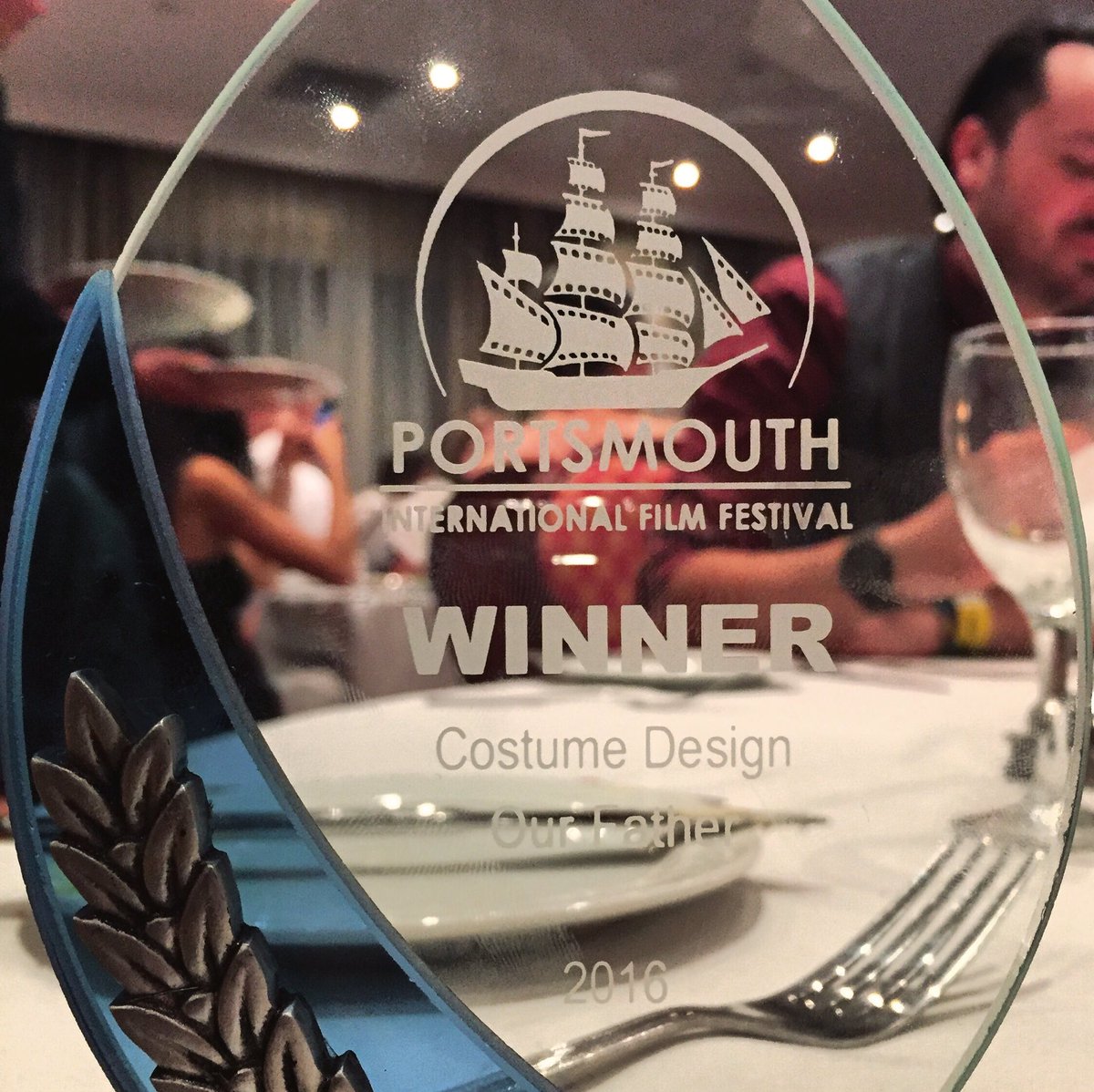 OurFatherShort's tweet image. Very happy to be leaving Portsmouth International Film Festival with our first award win! Huge thanks to everyone!