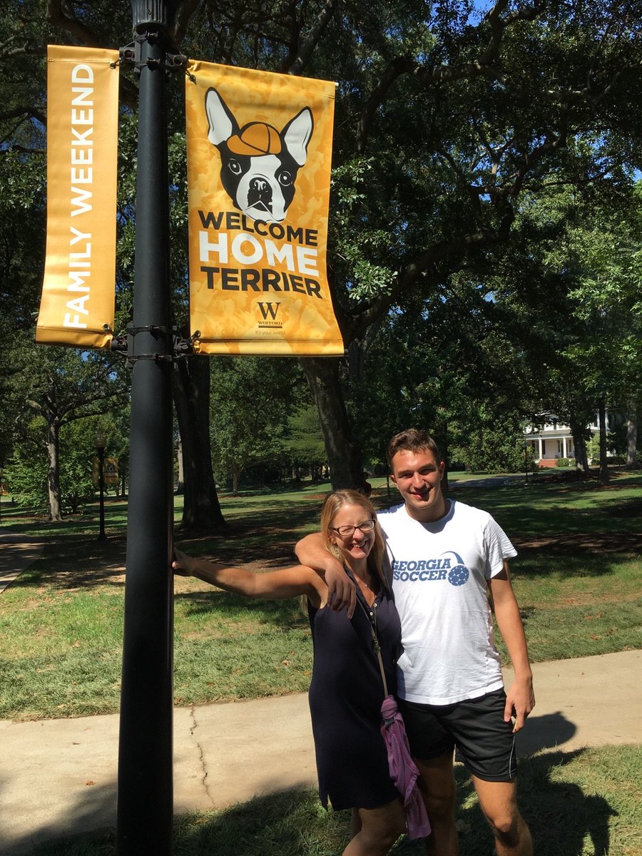 Robyncook65's tweet image. Great time @wofford this weekend.   #wocofamilyweekend.