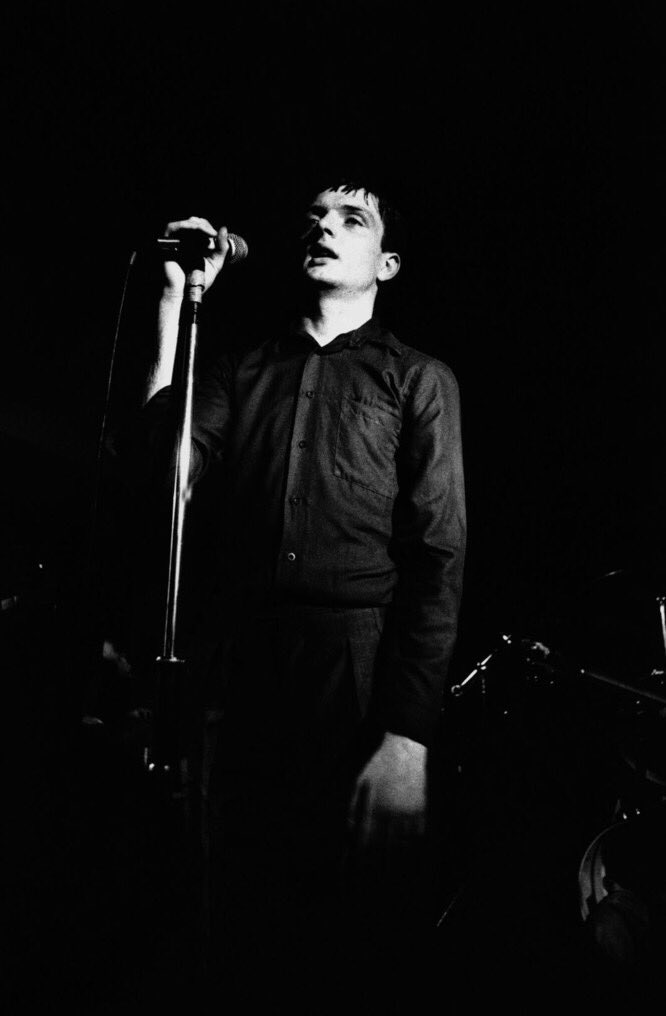 Kevin Cummins #photography Ian Curtis, Joy Division The Factory, Hulme Manchester 13 July 1979 She's Lost Control youtu.be/QVc29bYIvCM