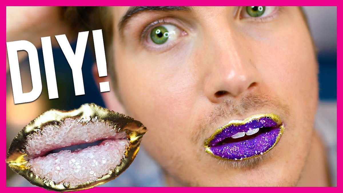 💎💄CRYSTAL GEODE LIP DIY! 💄💎 youtube.com/watch?v=ATOXD3… RT for some ❤️