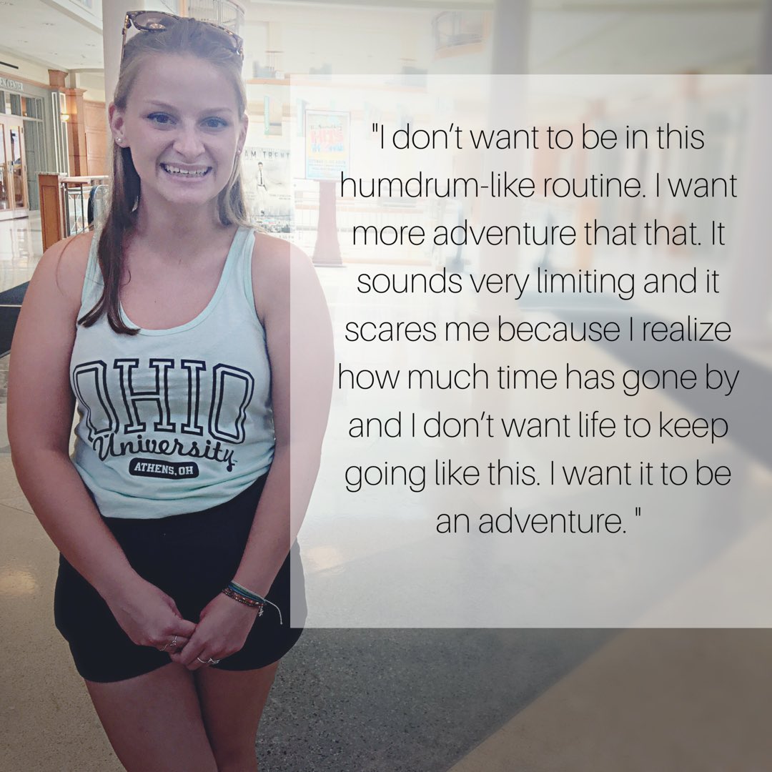 "I want it to be an adventure" -@slamparyk