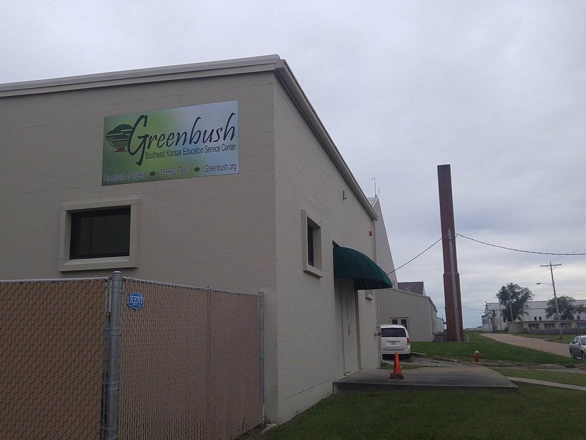 The new Greenbush sign and awning at Project PLUS!