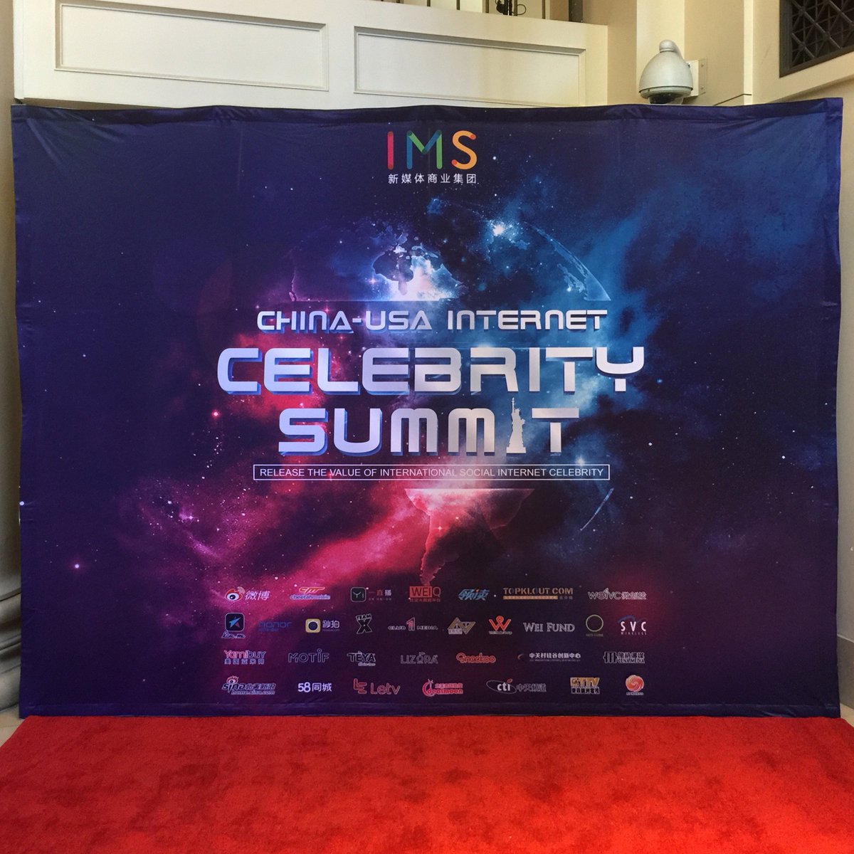 Live from IMS group’s China US Internet Celebrity Summit at San Francisco.
