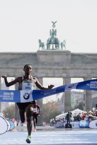 #MondayMotivation courtesy of Kenenisa Bekele who won Berlin marathon in 2:03:02. 
2nd fastest time in history. What an amazing athlete!