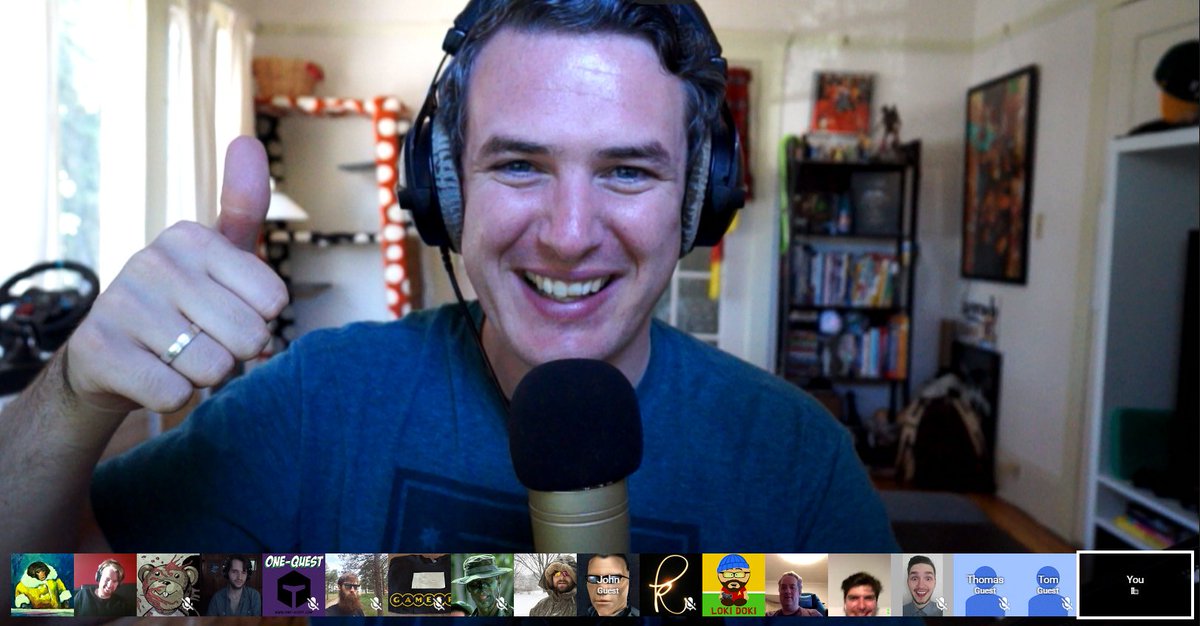 noclipvideo's tweet image. Thanks to all the patrons who popped into the first Noclip Hangout. Two and a half hours of plotting and banter. Let's do it again soon!