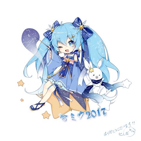 初音ミク ここ仁科によって別の雪ミク17イラストです 受賞デザインのアーティスト Mikuhatsune Snowmiku17 Vocaloid T Co Imbdtfdbit Twitter