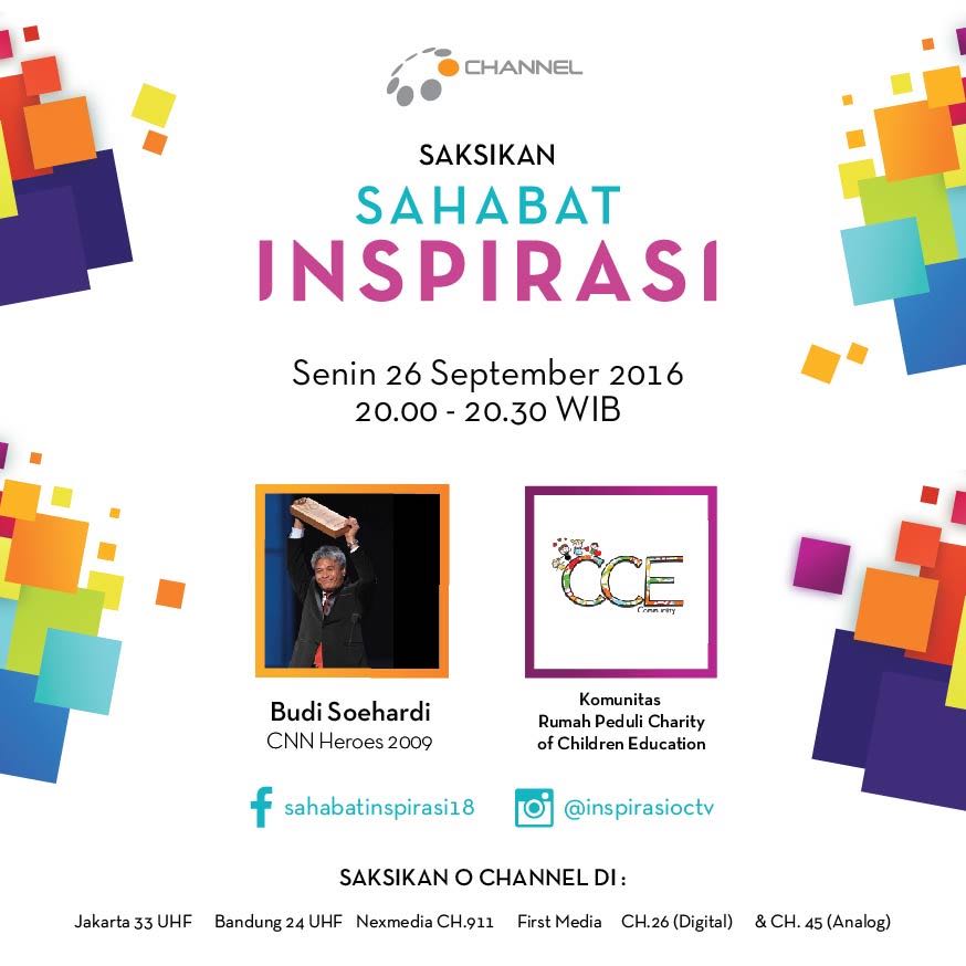 Malam ini..  Jangan lupa nonton yaa di O channel 😀😀