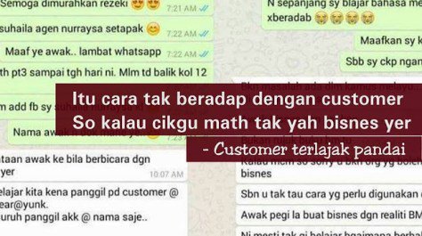 NewsSelangor's tweet photo. Hanya Kerana Panggil Perkataan 'Awak' Kepada Bakal Pelanggan, Guru Dimarahi Dan Diherdik - https://t.co/oqqJ13ec6S https://t.co/1vJfheCAzw