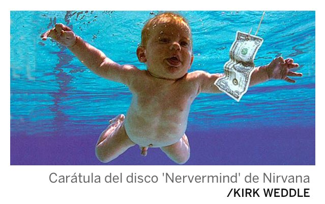 Manu Gonzalez على تويتر 25 Anos Despues De Nevermind De Nirvana Spencer Elden Bebe Desnudo Nadando Detras De Un Dolar Vuelve A Posar Aunque Ahora Con Ropa Jajaj T Co Vey93l4bmd