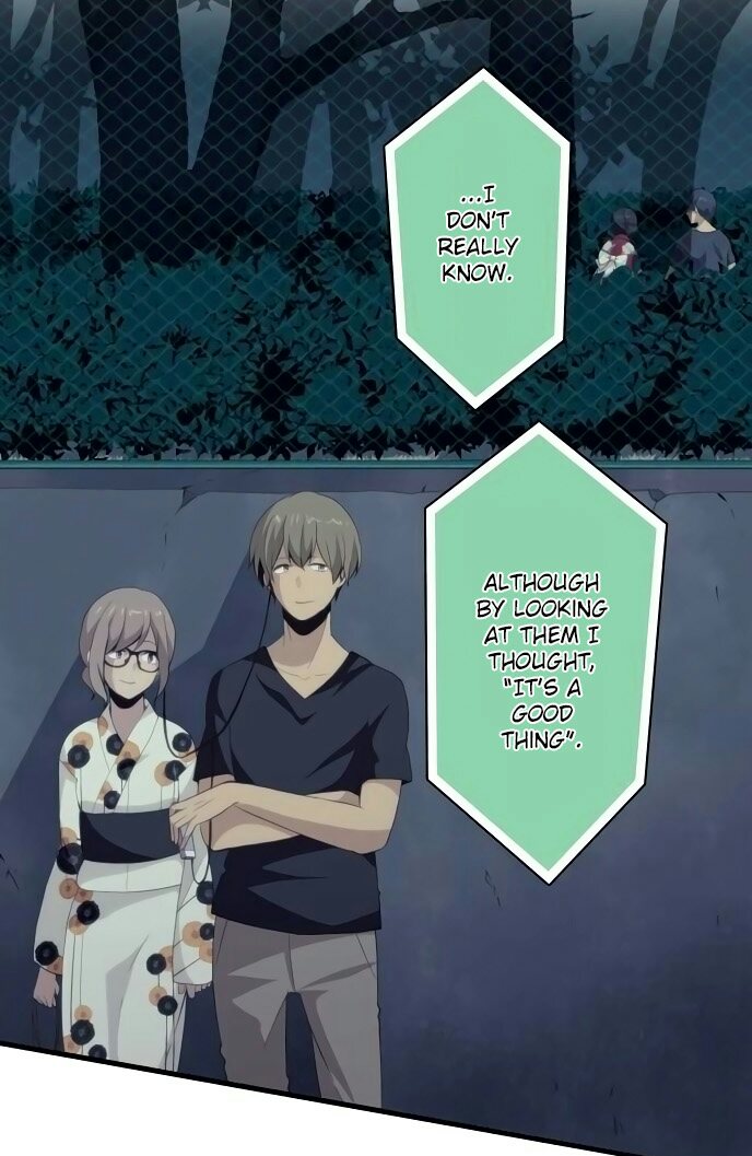 (одна из страниц главы (&+AKs-;отчёта&+ALs-;) 107 в манге &+AKs-;ReLIFE&+ALs-;)