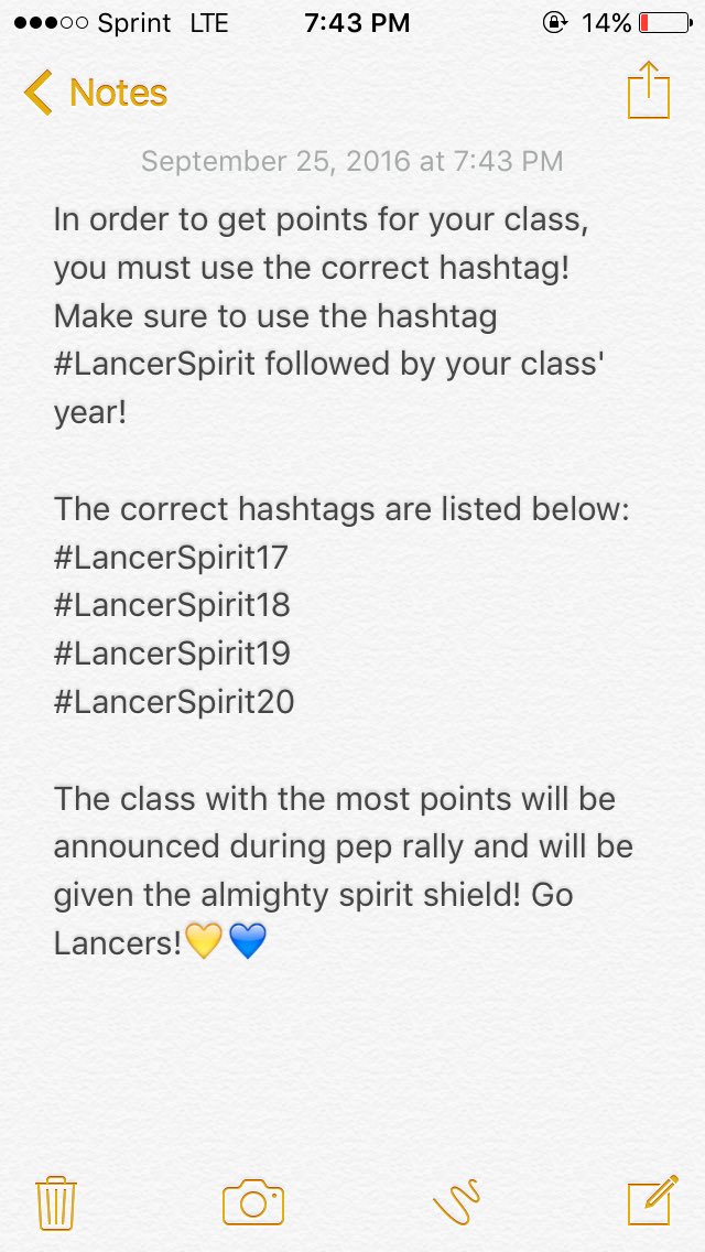 LancersLiveNet's tweet photo. Here we go Lancers! The class competition starts tomorrow! Go Lancers!💙💛 https://t.co/PhioUJ2xjM