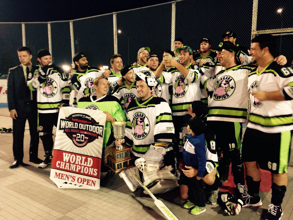 MArsalidesCTV's tweet photo. St. Catharines War Pigs win World Ball Hockey Final 4-2 vs Toronto Leafs in Barrie @ballhockey_com @CTVBarrieNews https://t.co/N2mkiN0Qq6