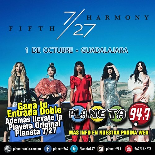 Planeta_GDL's tweet image. Sé el primero en responder la #TriviaPlaneta y gana tu pase doble para el concierto de @FifthHarmony A continuación!